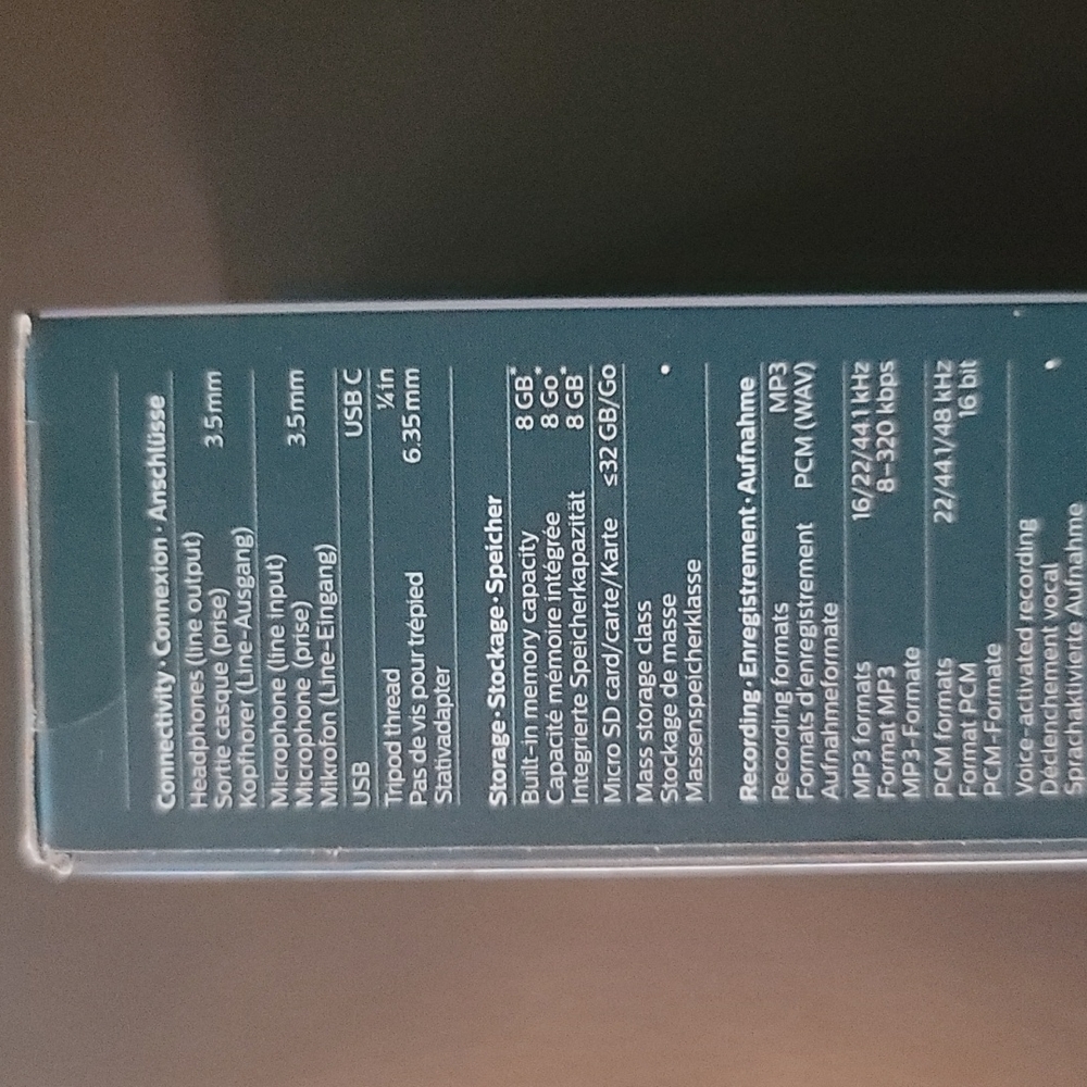 PHILIPS- Voice Tracer Audio Recording - Picture 3 of 7